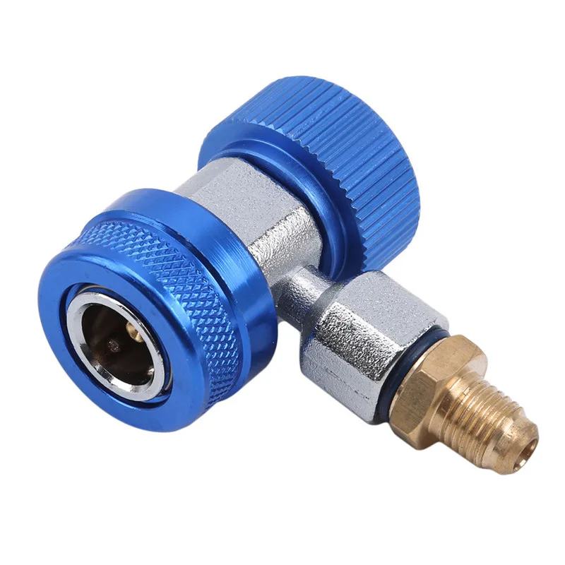 

New 1 Pair High Low Adapter Connector R134A AC Air Conditioning Adjustable Quick Coupler Car Accessories