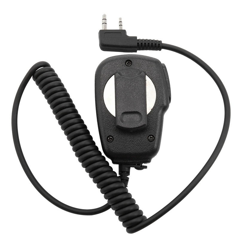 Accessori per walkie-talkie con microfono Mini PTT a 2 Pin per Baofeng UV5R 888S per Kenwood per TYT Radio bidirezionale C9021A
