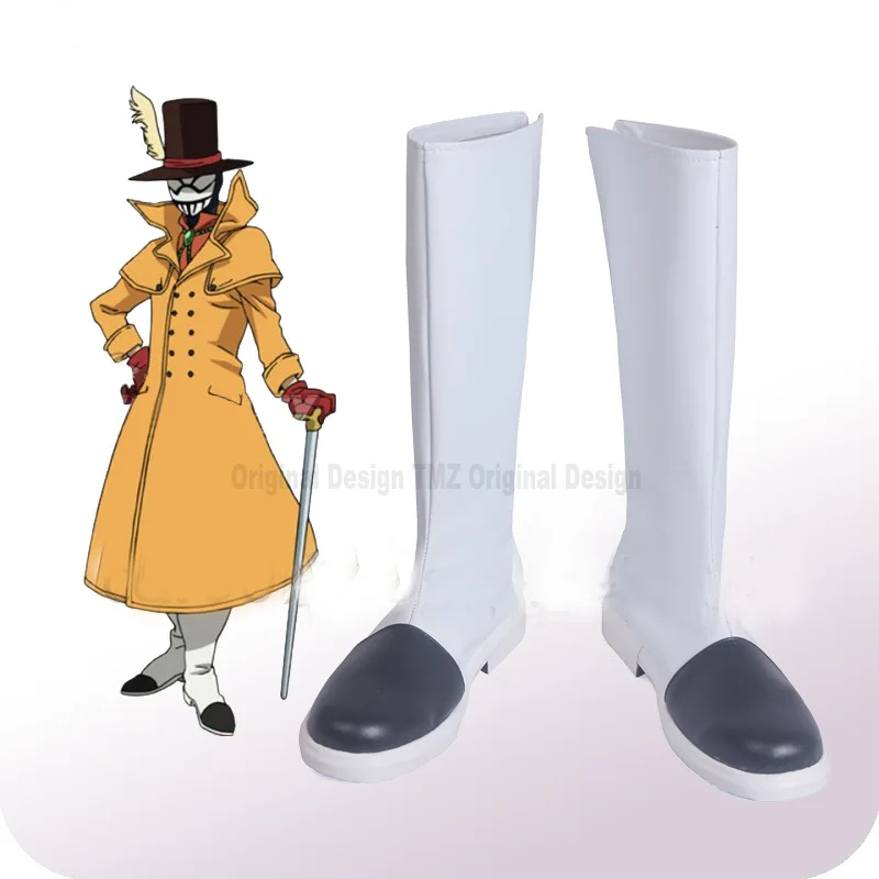 

My Hero Academia Boku No Hero Akademia Mr. Compress Atsuhiro Sako Cosplay Shoes Boots Halloween Cosplay Costume Accessories