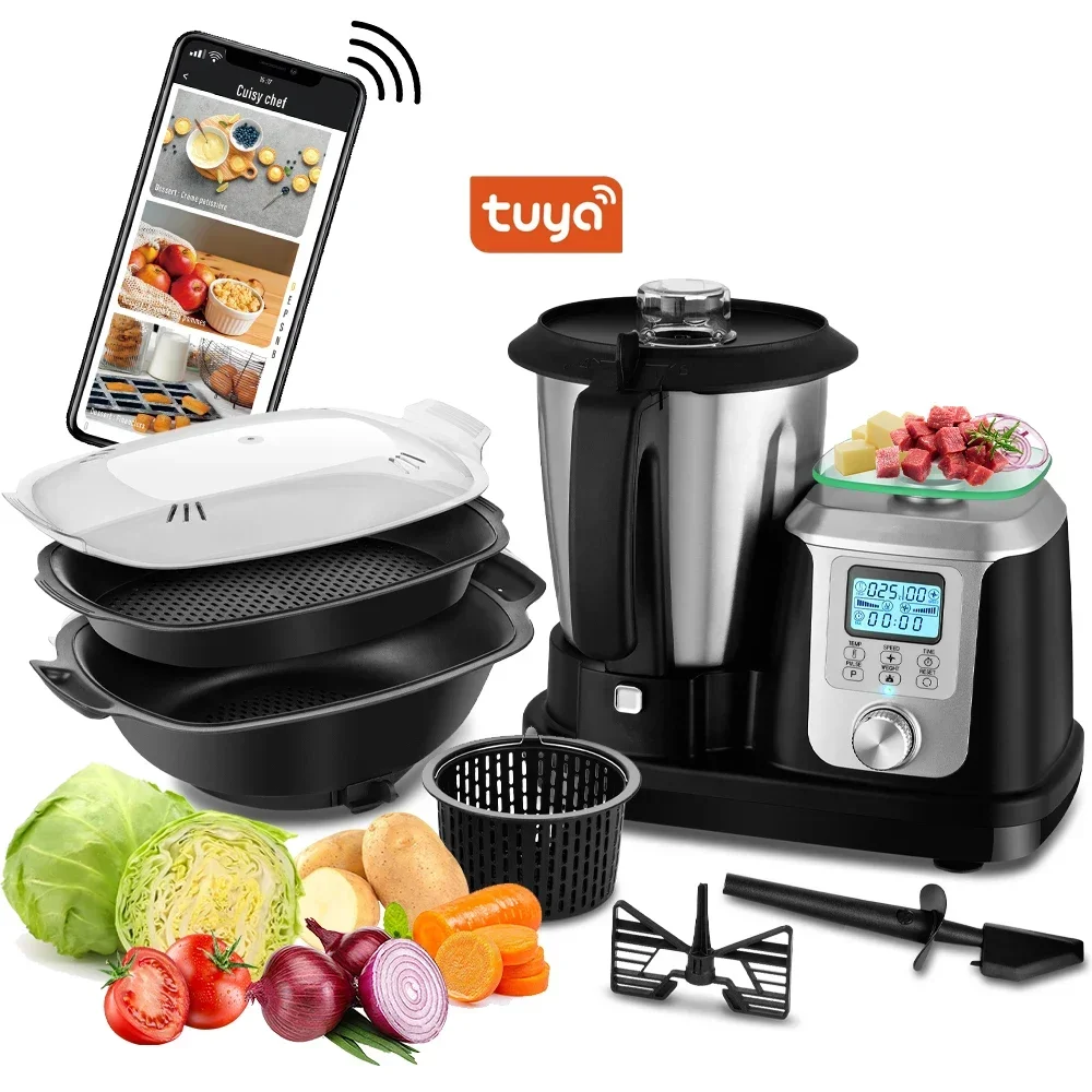 CHEFTRONIC Кухонный кухонный комбайн встроенный Wi-Fi замешивание смешивание