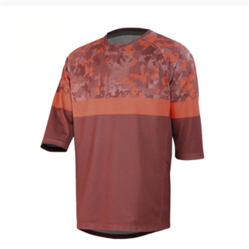 

Motorcycle Mountain Bike Team Downhill Shir MTB Off-Road Bicycle Enduro Jersey Loose Rider Short sleeve jersey