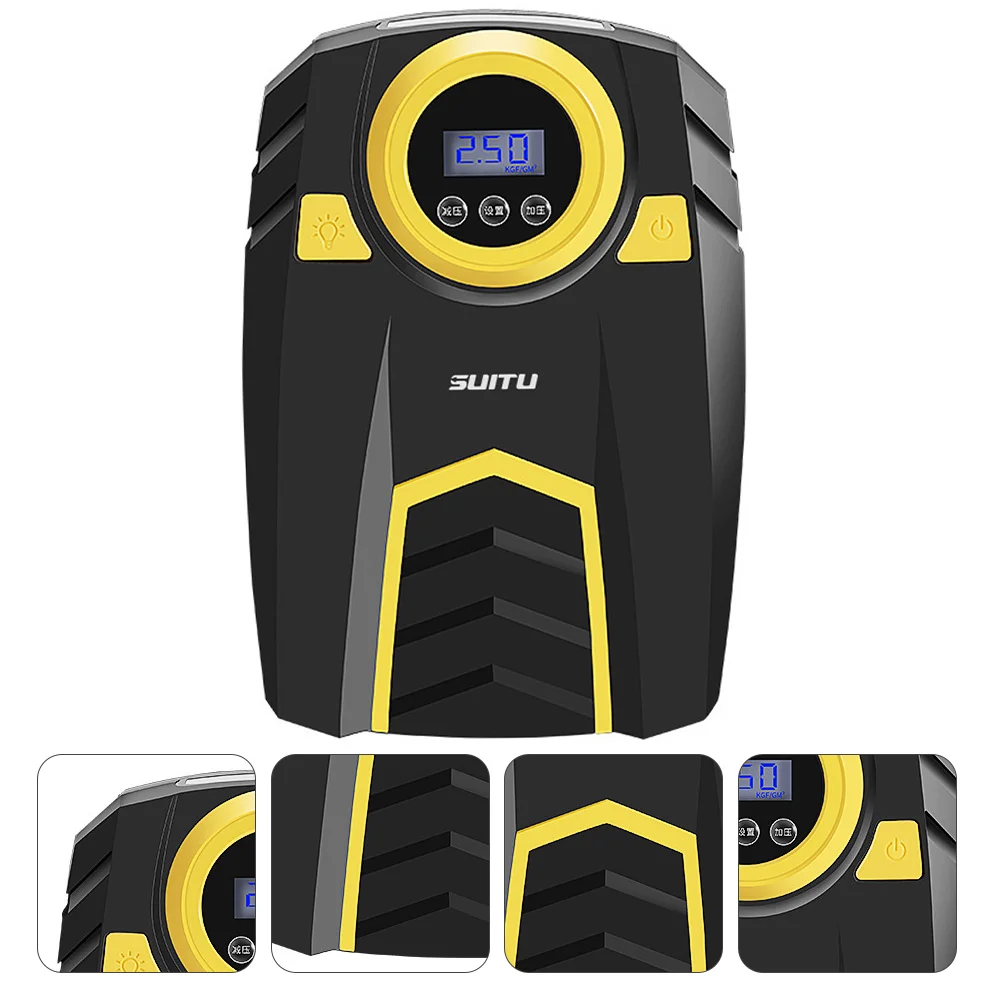 

1pc Durable Multifunctional Practical Tire Pump Air Compressor Car Tyre Inflator