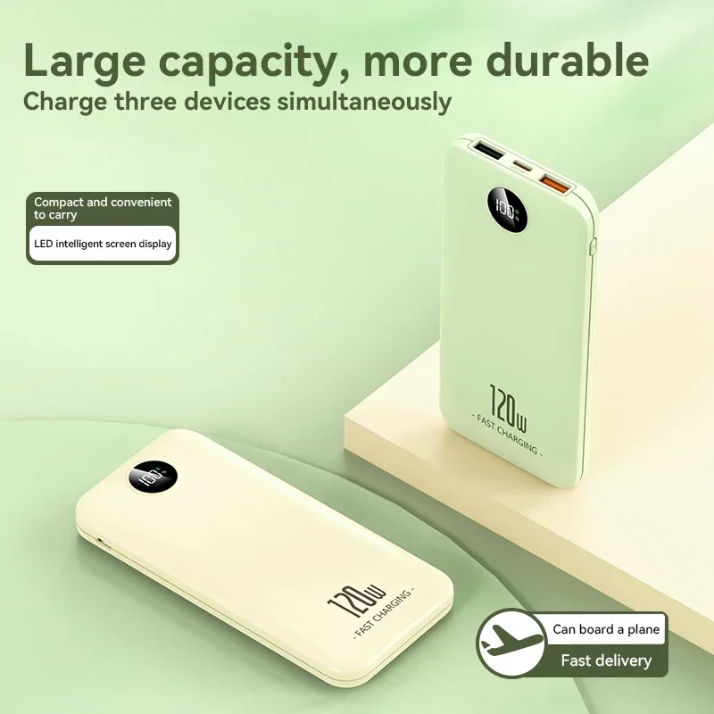 Xiaomi 50000 мАч Power Bank 120 Вт сверхбыстрое зарядное устройство портативный внешний