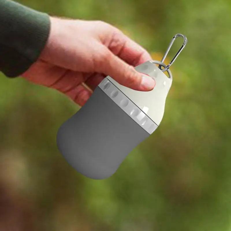 Бутылка для воды путешествий с карабином 400 мл