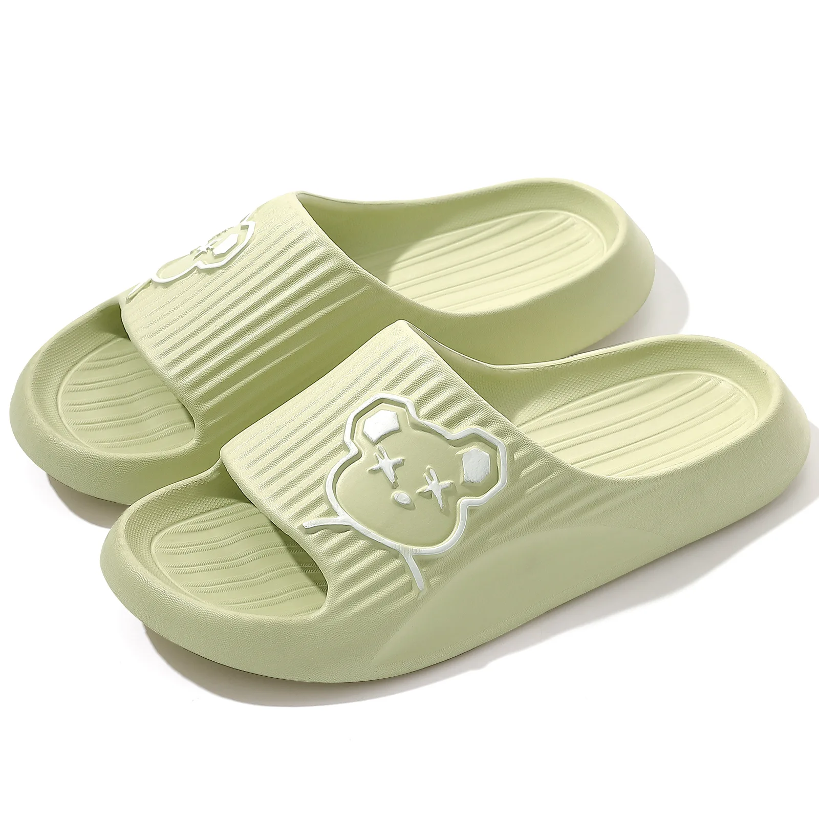 Unisex large size 35-47 summer house slippers womens platform wash anti-slip flipflops men's summer casual floor slippers home