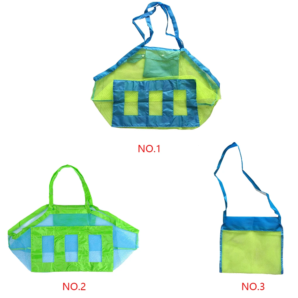 

Kids Baby Beach Toys Bag Mesh Pouch Outdoor Children Toys Collecting Storage Beach Tote Net Bag