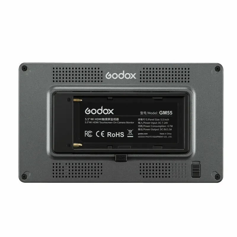 Монитор Godox GM55 4K 5 дюйма DSLR 3D LUT сенсорный экран IPS FHD 1920x1080 видео HDMI полевой монитор