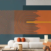 custom mural 3d wallpaper modern minimalist abstract geometric morandi living room art mural wall painting papel de parede tapiz