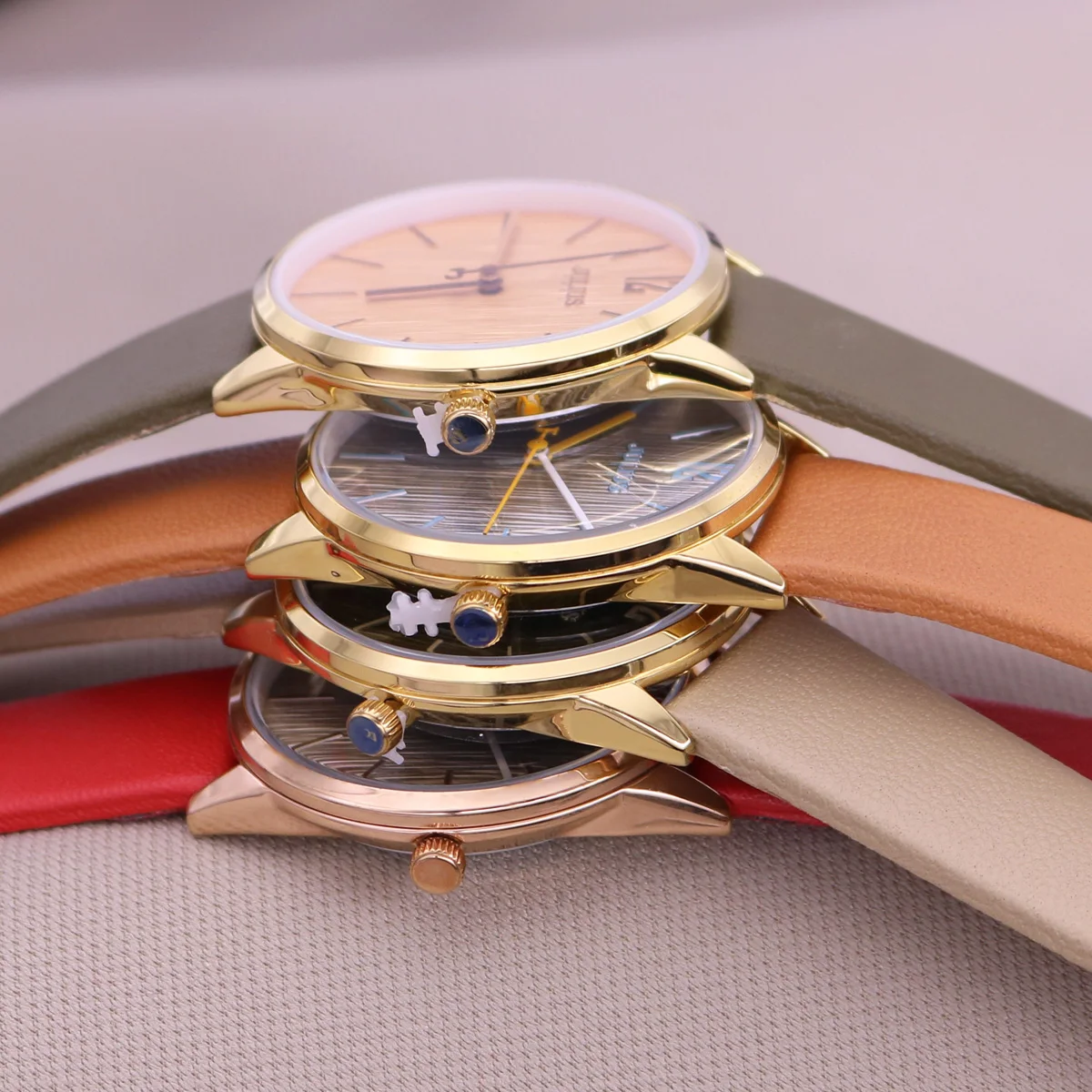 Часы наручные Julius женские кварцевые Классические Японские модные с браслетом из