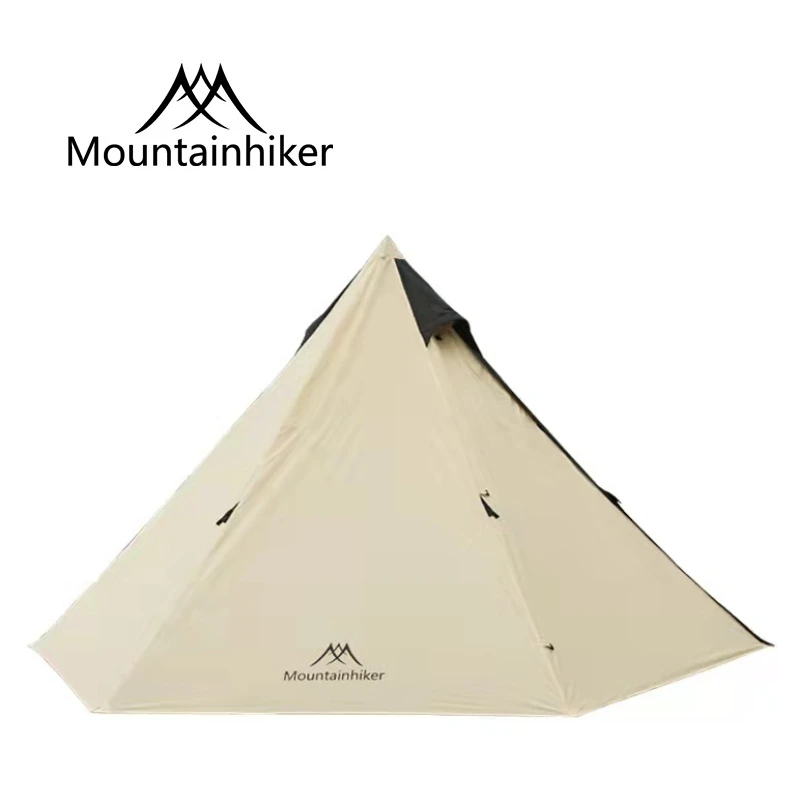 Версия Mountainhiker Черный наружный солнцезащитный двойной непромокаемый
