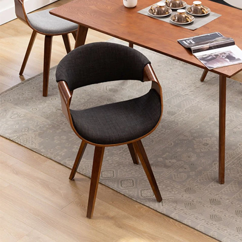 

Individual Arm Dining Room Chairs Living Room Mobile Lounges Modern Dining Chairs Nordic Style Sillas De Comedor Furniture