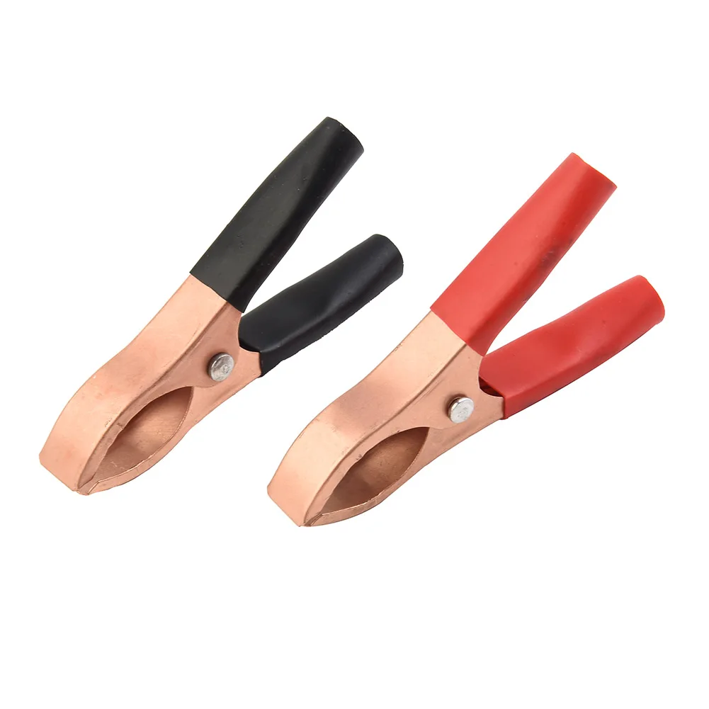 

10Pcs 70mm Crocodile Car Caravan Van Battery Test Lead Clips Best Promotion Alligator Clips Connector Plug Power