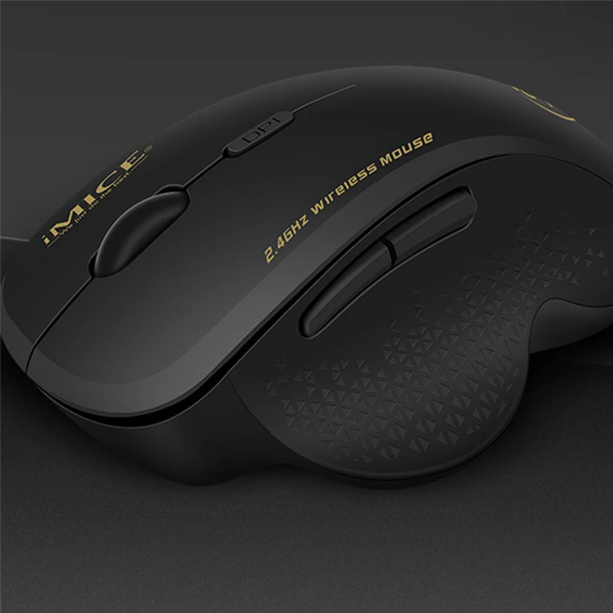 Беспроводная эргономичная игровая мышь 6 клавиш 1600 DPI