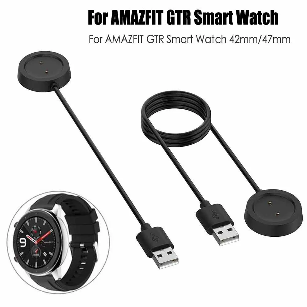 

Зарядный кабель для часов док-станция для Xiaomi Huami Amazfit GTR 42 мм 1909 GTR 47 мм 1901 USB Магнитный зарядный кабель док-станция зарядное устройство для ча...