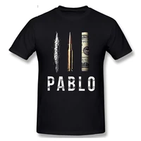 pablo escobar t shirts short sleeve casual tshirts men woman fashion o neck 100 cotton t shirts tee top