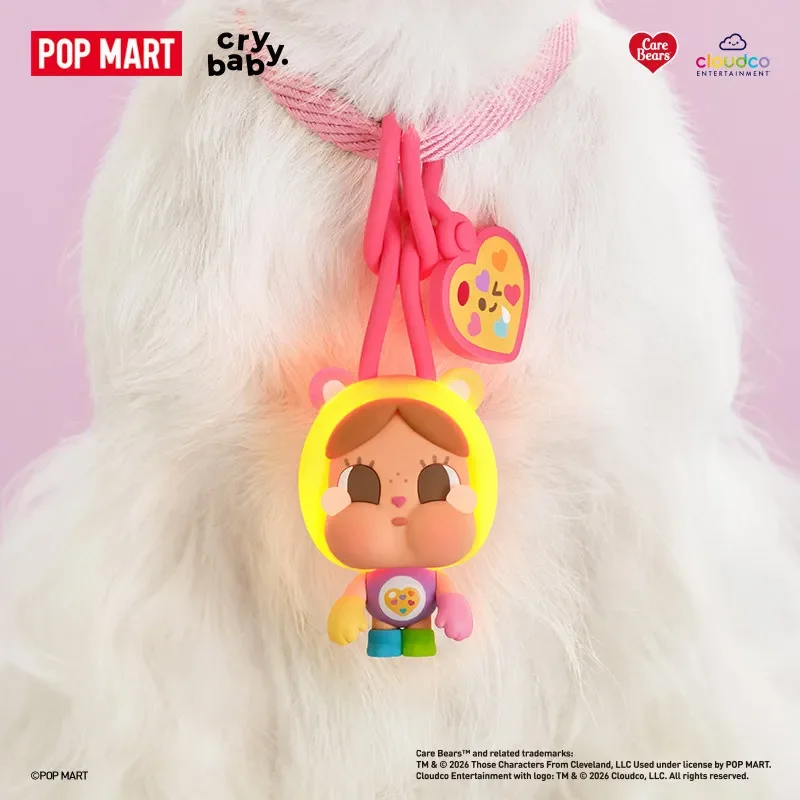 Фото POP MART CRYBABY Серия Care Bears Мини-светильник Слепая коробка-сюрприз Игрушки Кавайные украшения Фигурки Декор для дома Настольная модель №5