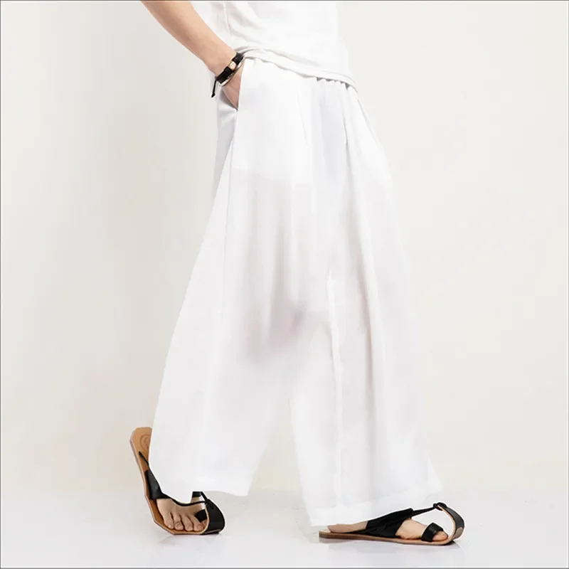 Брюки-султанки мужские прямые в стиле хип-хоп