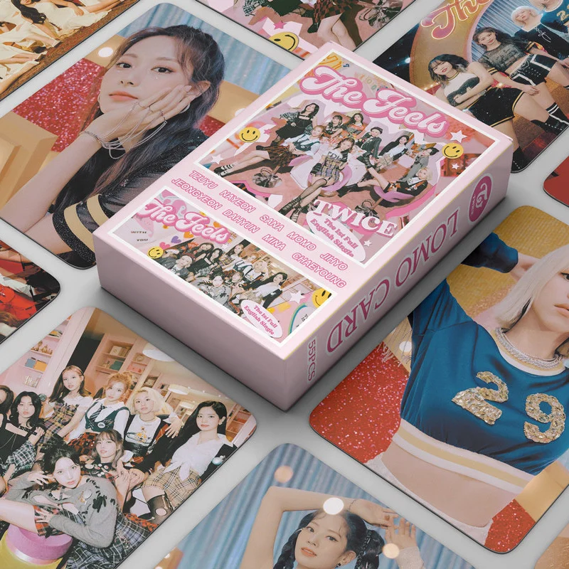 

55 шт./набор, почтовые открытки KPOP