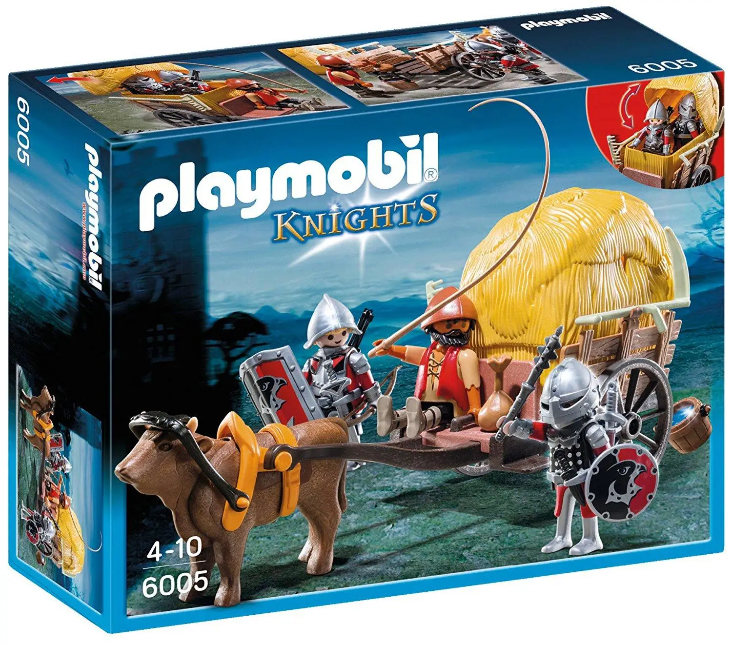 Рыцари зала Playmobil 6005 халкон с камуфлой товары для магазина игрушек ручная работа |