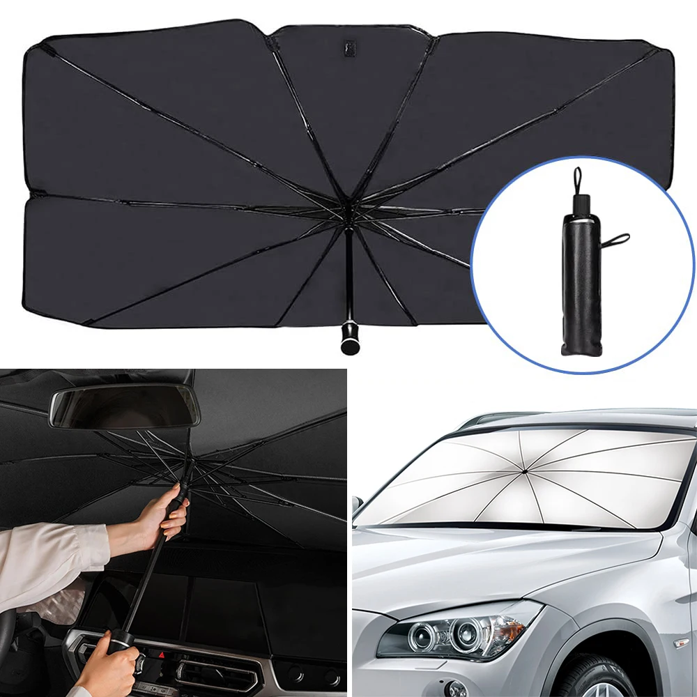 

Автомобильный зонт от солнца, переднее ветровое стекло, Солнцезащитный зонт, устойчивый к изоляции, тепловые анти для PEUGEOT 4008X 408 508L 308 107 208 608 P54