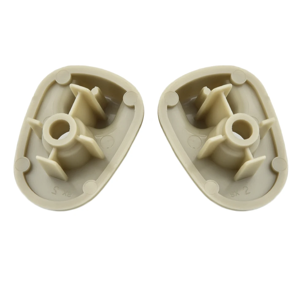 

2Pcs Car Sun Visor Clip Gray Interior Hanger Hook Clip Bracket For JEEP LIBERTY KK KJ DODGE NITRO KA 1AR26BD1-AA 1AR26BD1AA