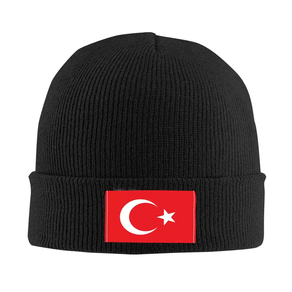 Flag Of Turkey Bonnet Hat Knitted Hats Men Women Hip Hop Unisex Adult Patriotism Winter Warm Skullies Beanies Cap 1