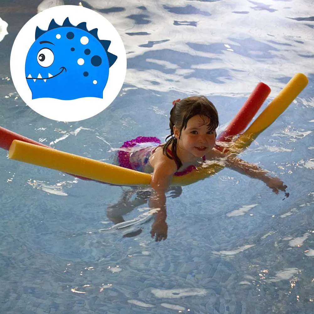 

Лидер продаж, интересная силиконовая шапочка для купания для мальчиков и девочек, детская шапочка для купания