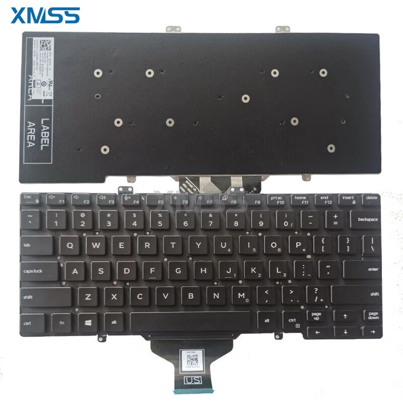 

US English Keyboard for Dell Latitude 5400 5401 5410 5411 7400 7410 No Backlit