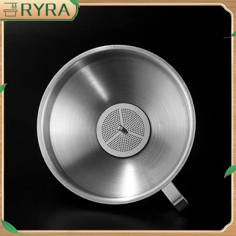 

Воронка для банок, широкая горловина, фотофильтр, Герметичная Бутылка со съемным фильтром, воронка с широким горлом для консервированной кухни