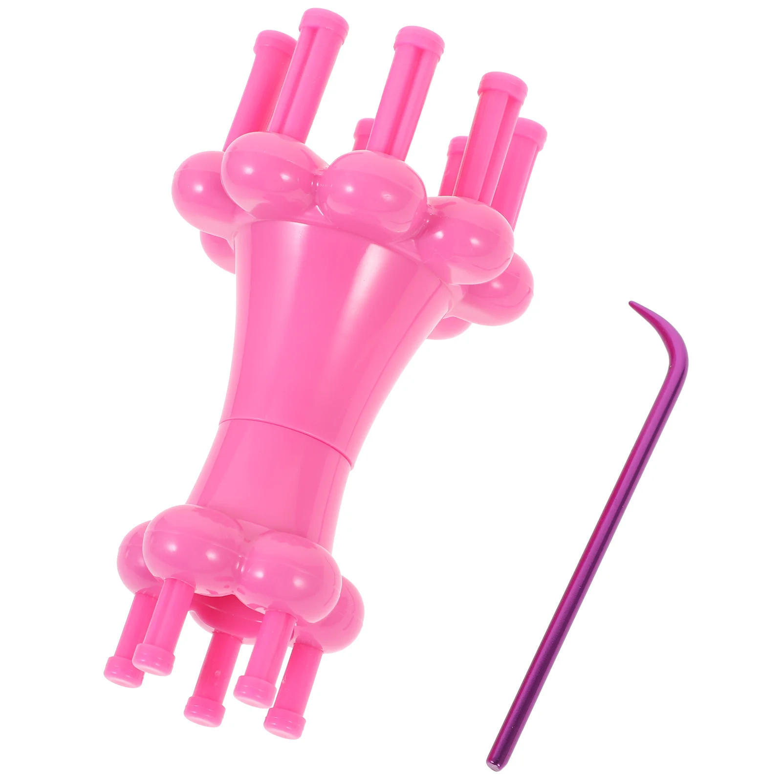 

Knitting Loom Rope Set Spool Knitter Looms Yarn Tools Tool Double Round Machine Kit Rosy End Knit Board Hook Diy Flower Maker