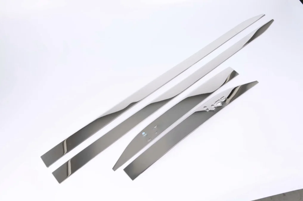 

Серебряная нержавеющая сталь, боковой корпус автомобиля, молдинговая крышка, отделка, подходит для Hyundai ix35 2018-2020