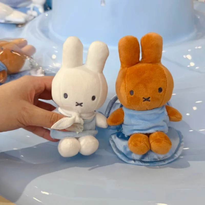 Фото Мягкая плюшевая игрушка-кролик Miffy из серии Dream Island, брелок-подвеска, милый декоративный сувенир, подарок на день рождения №2