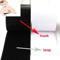 5meterpair fastener tape loops and hooks fastener tape safe baby diy supplies fastener magic tape sewing on cloth accessories
