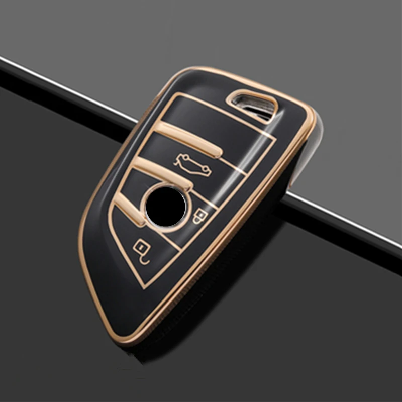 

TPU Car Remote Key Case Cover Shell For BMW X1 X3 X5 X6 X7 1 3 5 6 7 Series G20 G30 G11 F15 F16 G01 G02 F48 Protector Holder Fob