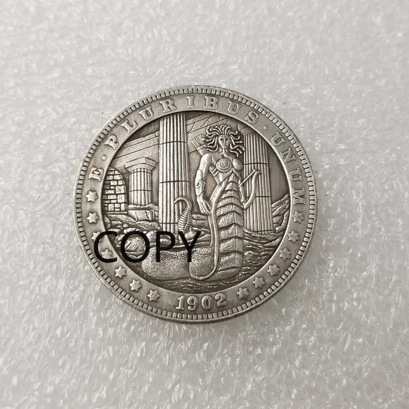 

Silver Plated Wanderer Coin 1902-P Morgan Coin Copy Commemorative Coin