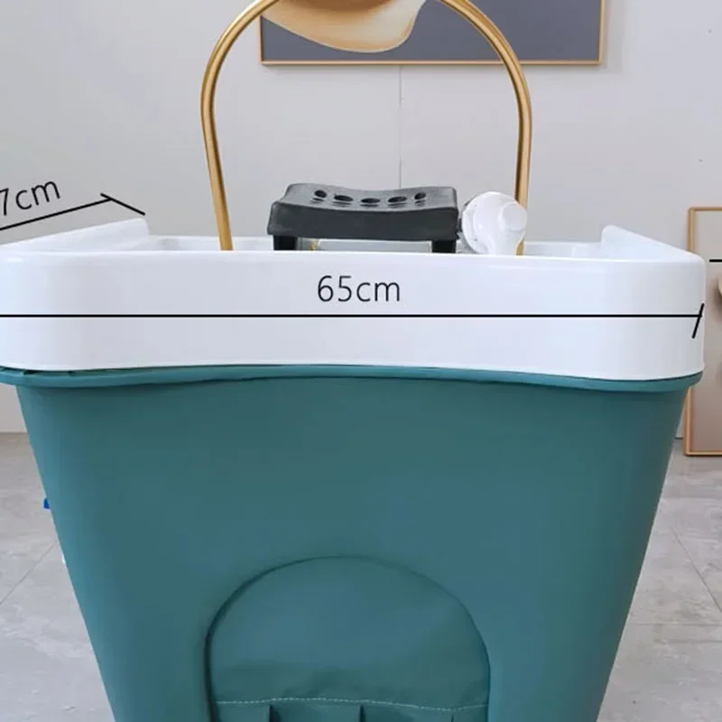 Спа-кресло для волос кресло умывальника одиночный спящий водный шампунь