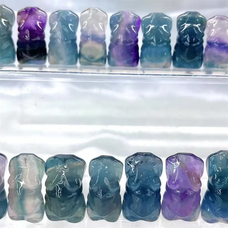 1 шт. Женская Мини-Статуэтка из натурального кристалла 3 5 см