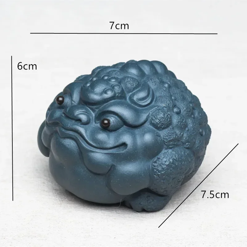 Фиолетовый чайный питомец из глины JINGDE CERAMICS