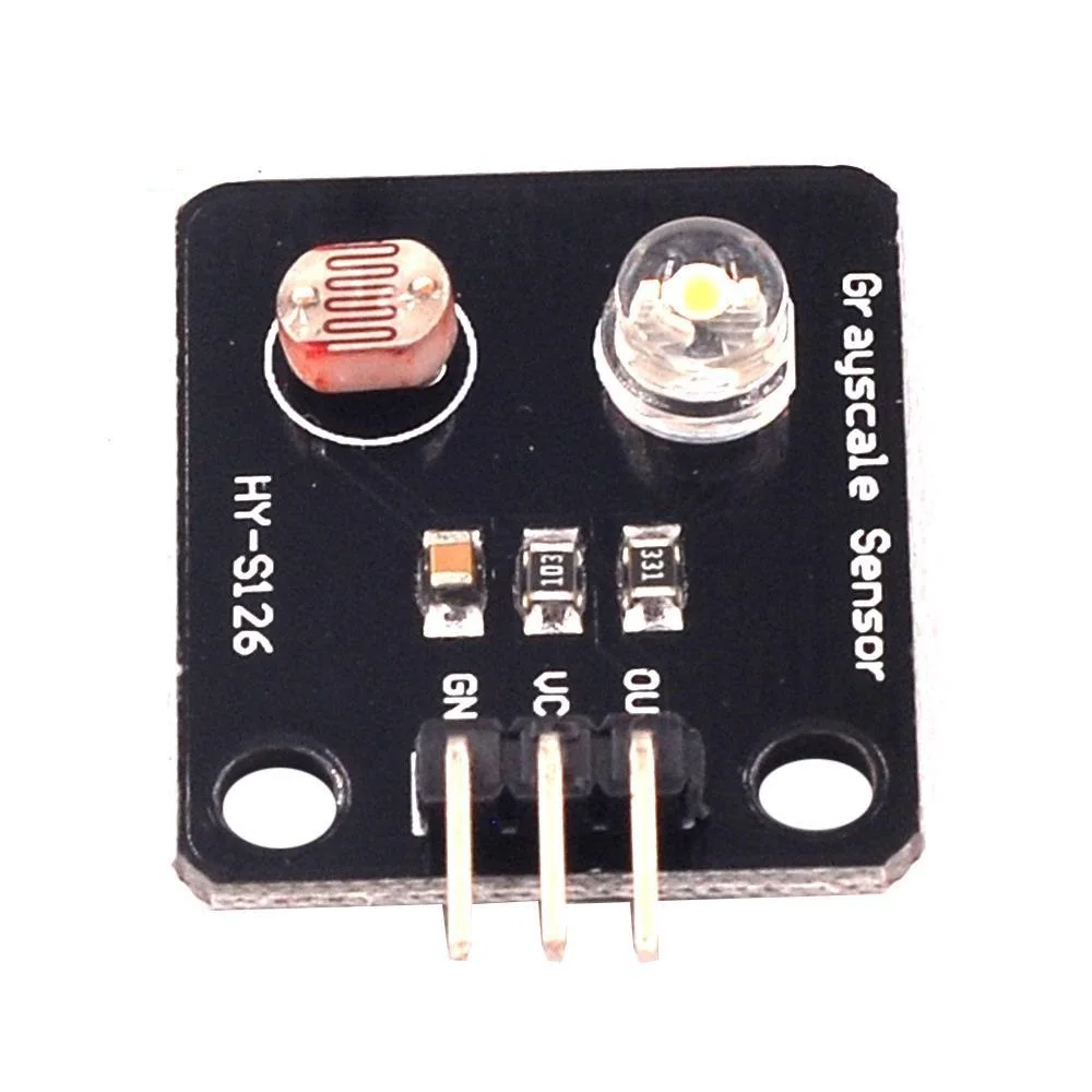 

DIY Kit Photosensitive resistor Light Sensor Analog Grayscale Sensor Electronic Board Line finder tracking module For Arduino