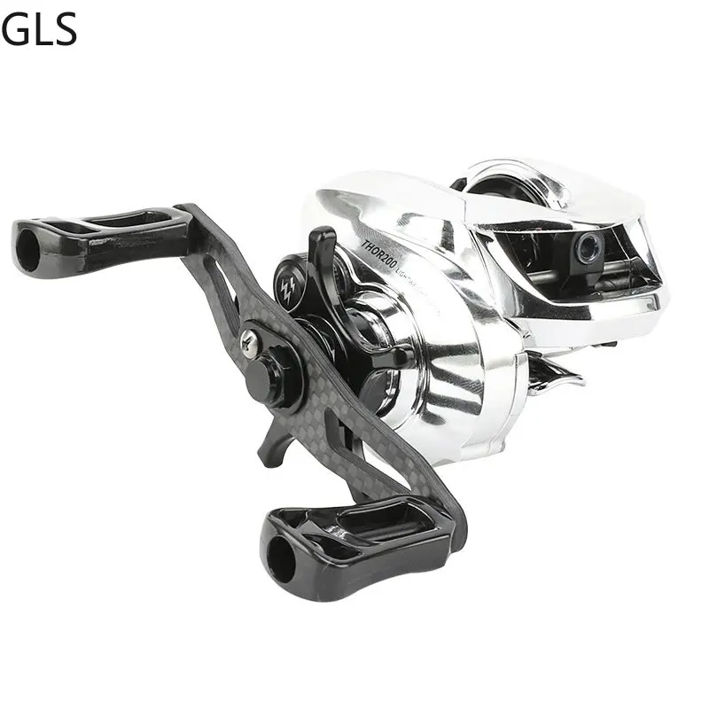

GLS Hot Sale High Strength 5+1BB Saltwater Freshwater Baitcasting Reel 6.3:1 Left / Right Hand Fishing Reel Tools