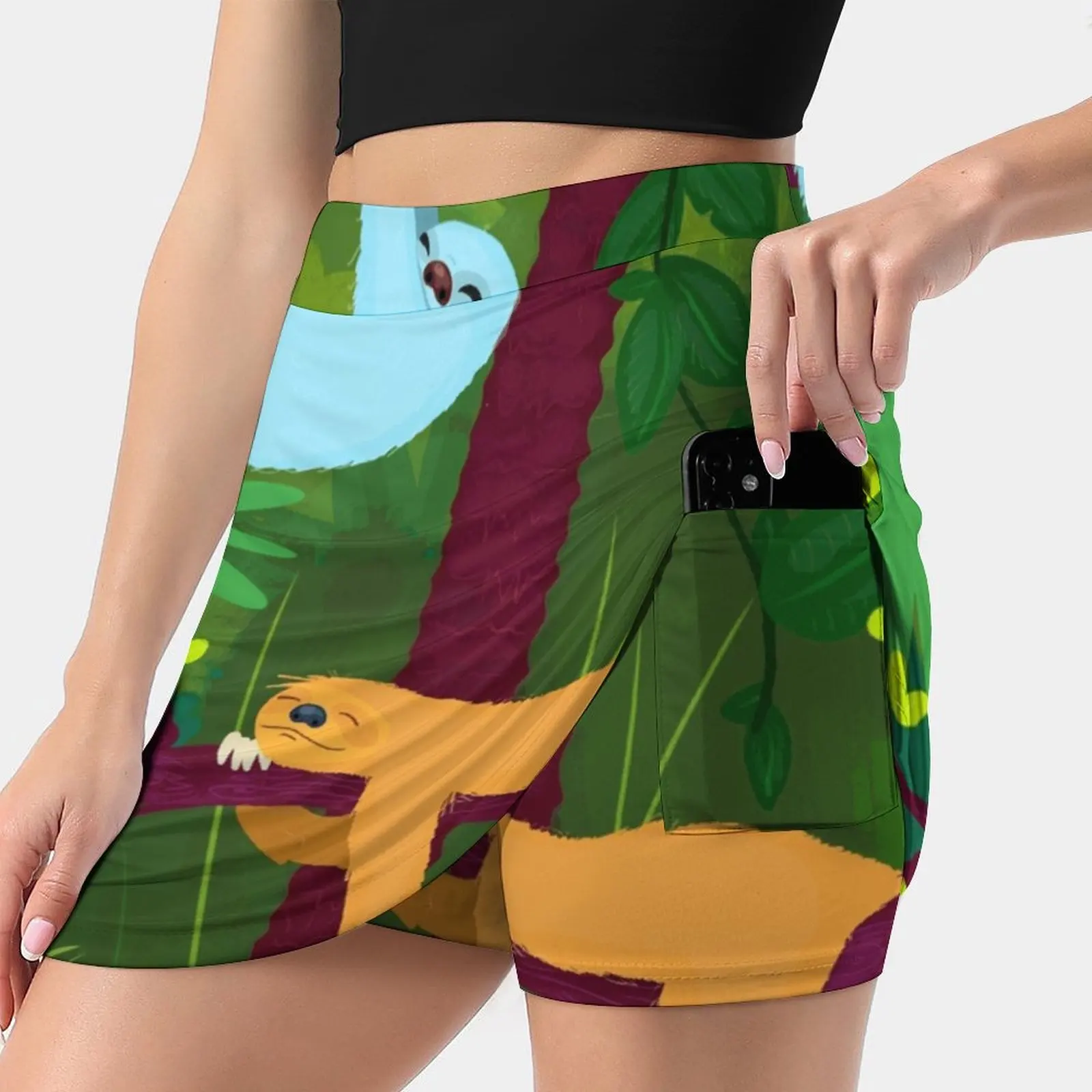 Женская юбка The Nap Time 2 Y2K летняя одежда 2022 юбка-брюки в стиле K-POP с карманами