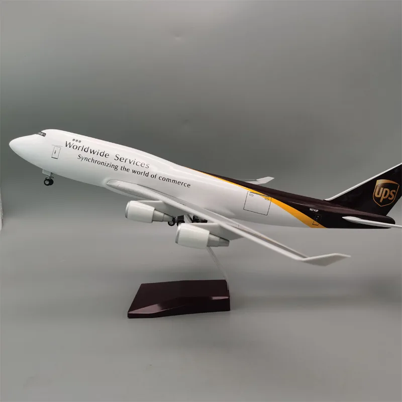 

1:160 Scale Model Boeing 747-400 Civil Aviation Cargo Airplane Aircraft Airlines Collection Toys Display For Fan Decoration Gift