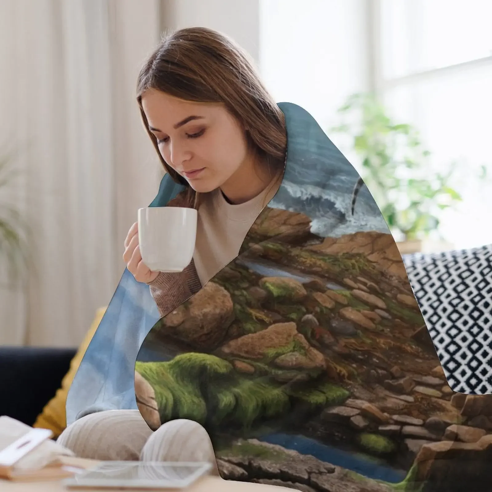 Одеяло Baryonyx Waleri для дивана Мягкие большие одеяла