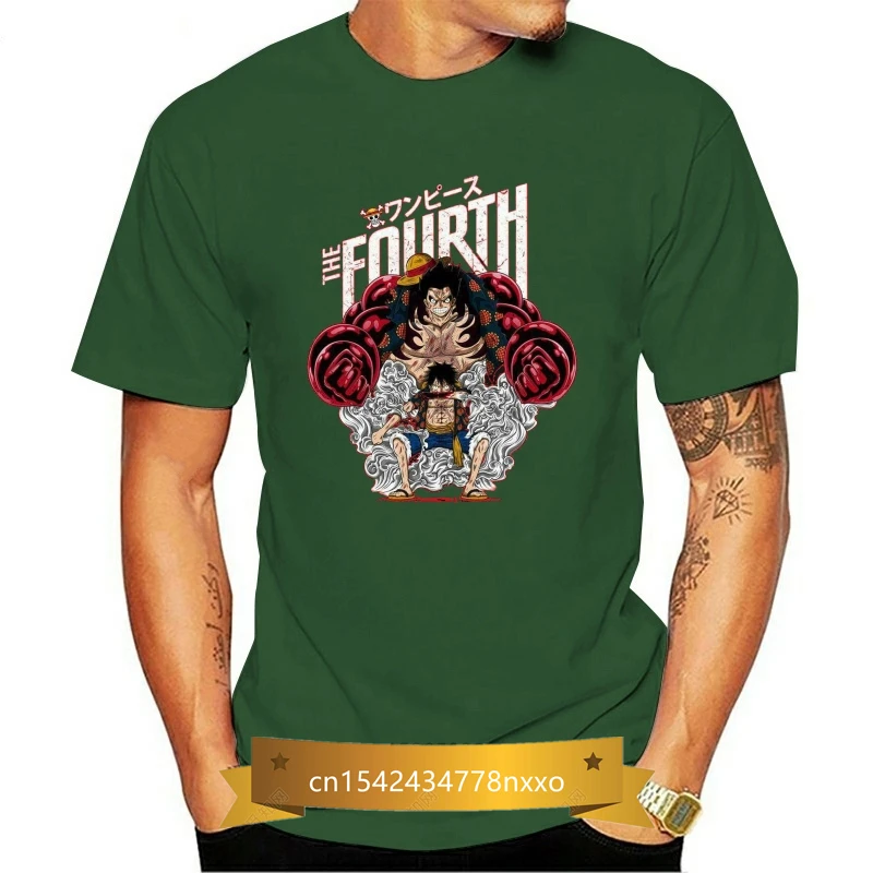 

Anime The Fourth Gear V1 One Piece Monkey D Luffy T Shirt All Sizes S-3Xl Big Tall Tee Shirt