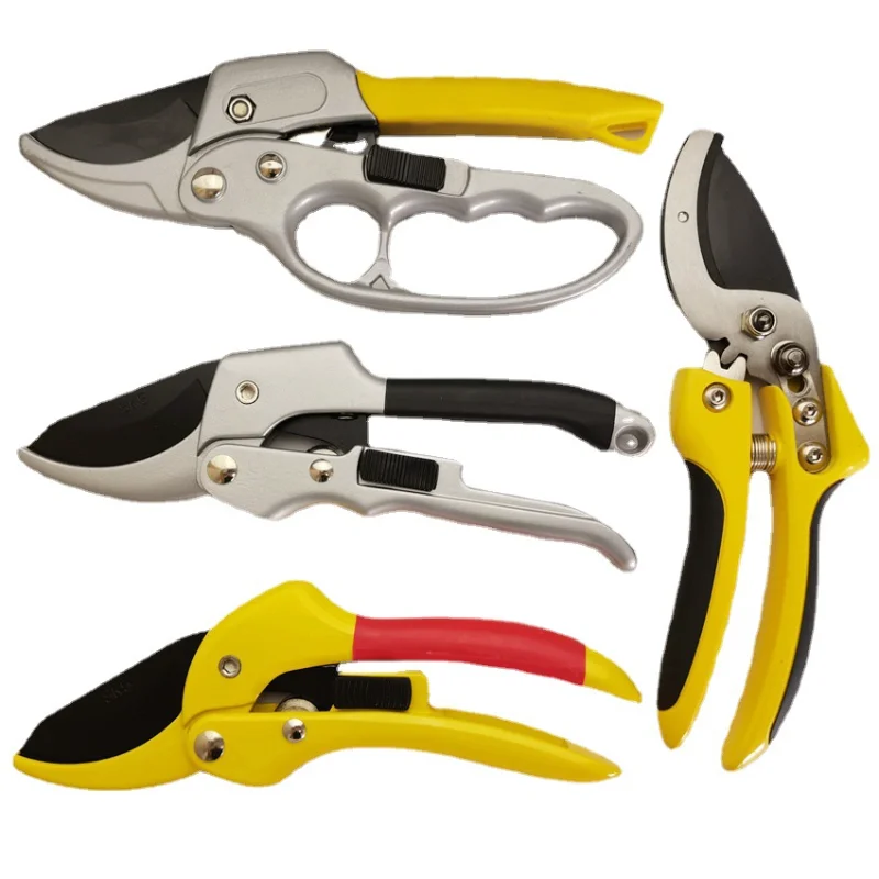 

Ratchet Skip Garden Pruning Shear SK5 Steel Scissors Gardening Plant Scissor Branch Pruner Trimmer Tools