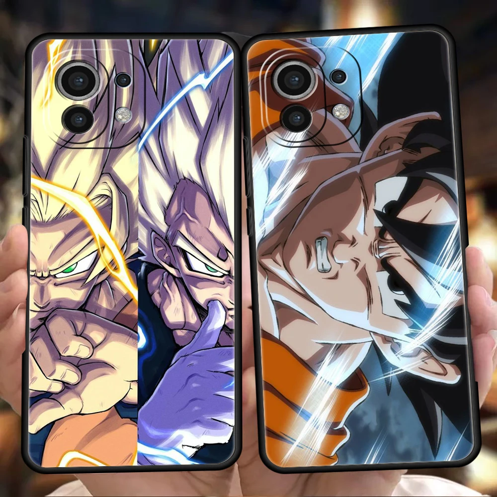 

DRAGON BALL Phone Case for Xiaomi Poco F3 X3 X4 GT NFC M3 M4 Mi 12 9T 11 Ultra 11X 11i Note 10T Pro Lite 5G Silicone Cover Coque