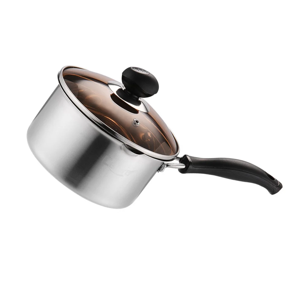 

Stainless Steel Stock Pot Practical Household Kitchen Food Cooking Stew Pot