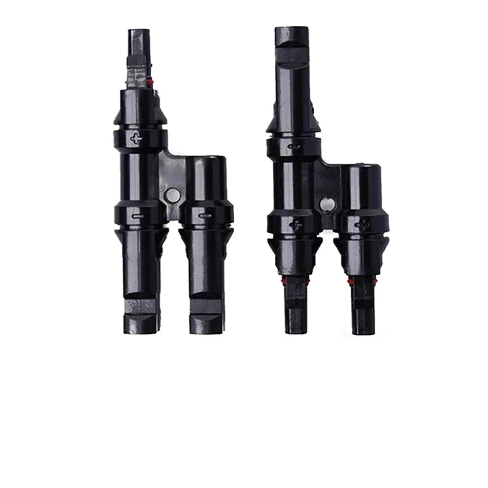 

PV connector 2 in 1 adapter parallel connector solar panel system waterproof connection Branch Male & Female Two pieces Photovol