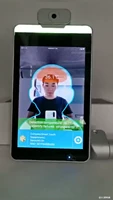 floor standing ai face recognition and body temperature measurement 8 android device