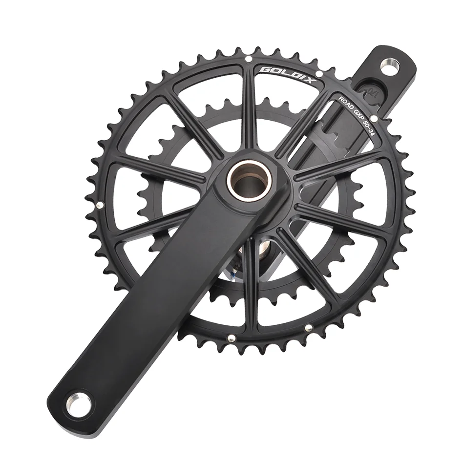 GOLDIX дорожный велосипед Crankset 165/170/172.5/175 мм длина рукоятка велосипеда GXP двойной